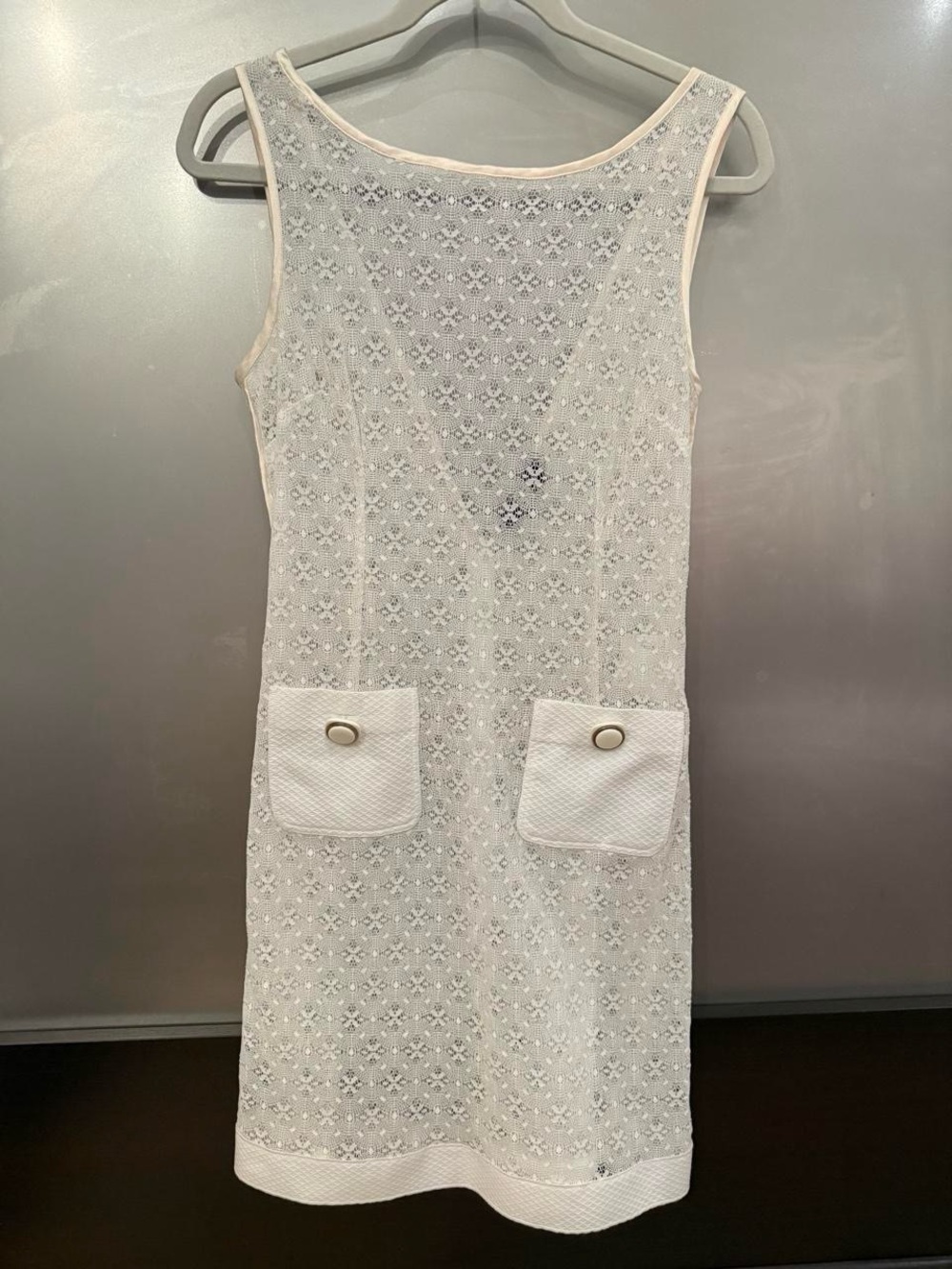 Brand New Vintage Ivory/ Cream Dolce & Gabbana Lace Mini Dress